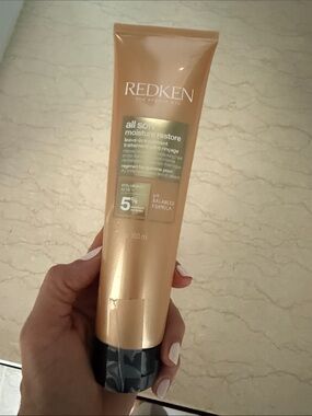 Redken All Soft Moisture Restore Leave-In Treatment — Gold
